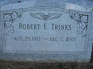 Robert E Trinks Gravestone